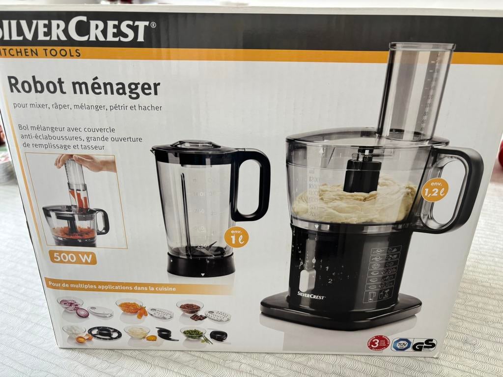 Keukenmachine, Ophalen, Nieuw