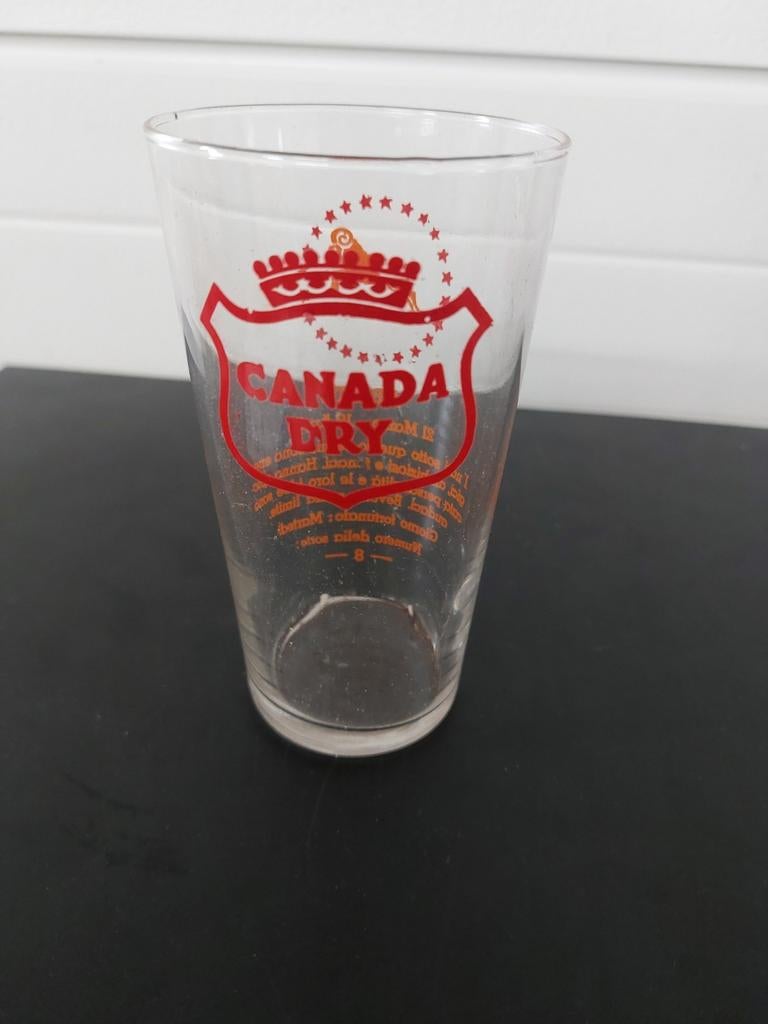 Verre à limonade sèche Old Canada, Collections, Enlèvement ou Envoi, Comme neuf, Verre à soda