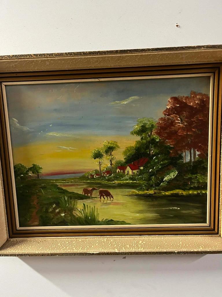 Schilderij koeien, Enlèvement