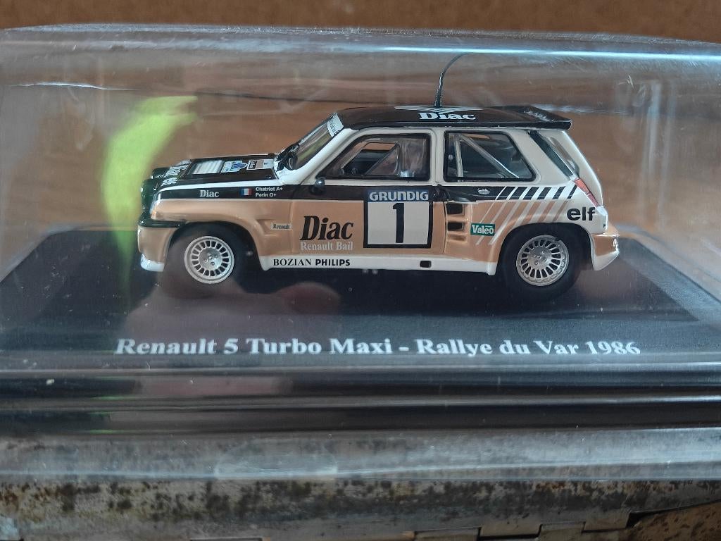 RENAULT 5 TURBO MAXI - RALLYE DU VAR 1986, Enlèvement ou Envoi, Neuf, Voiture