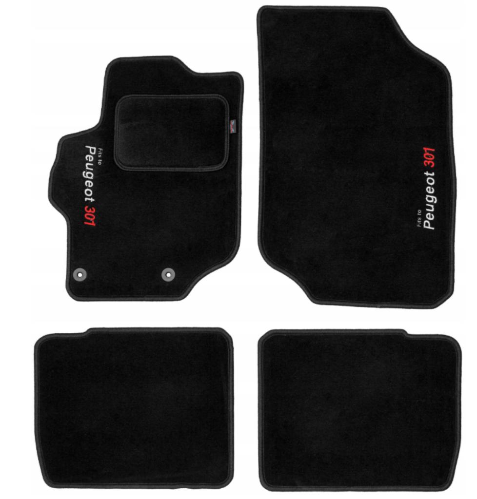 Velours automatten PEUGEOT 106 206 208 306 307 406 Partener., Auto-onderdelen, Interieur en Bekleding, Verzenden, Nieuw, Peugeot