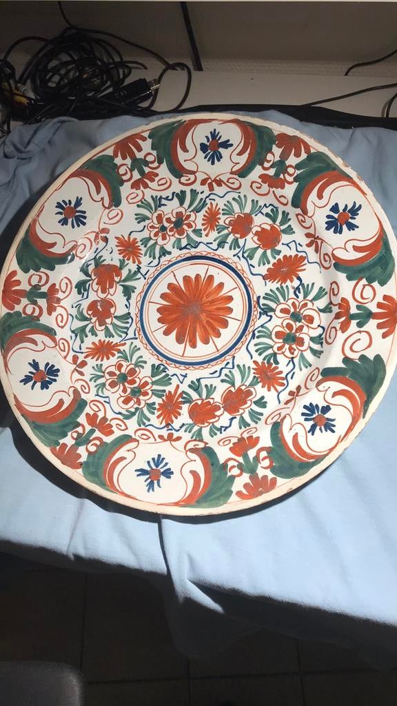 Delfts polychroom schaaltje 18e., Antiek en Kunst