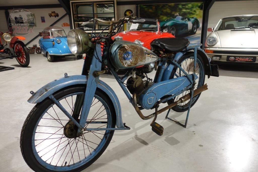 1950 NSU Quick 98 cm3, Motos, Jusqu'à 11 kW, 1 cylindre, Autre, 98 cm³