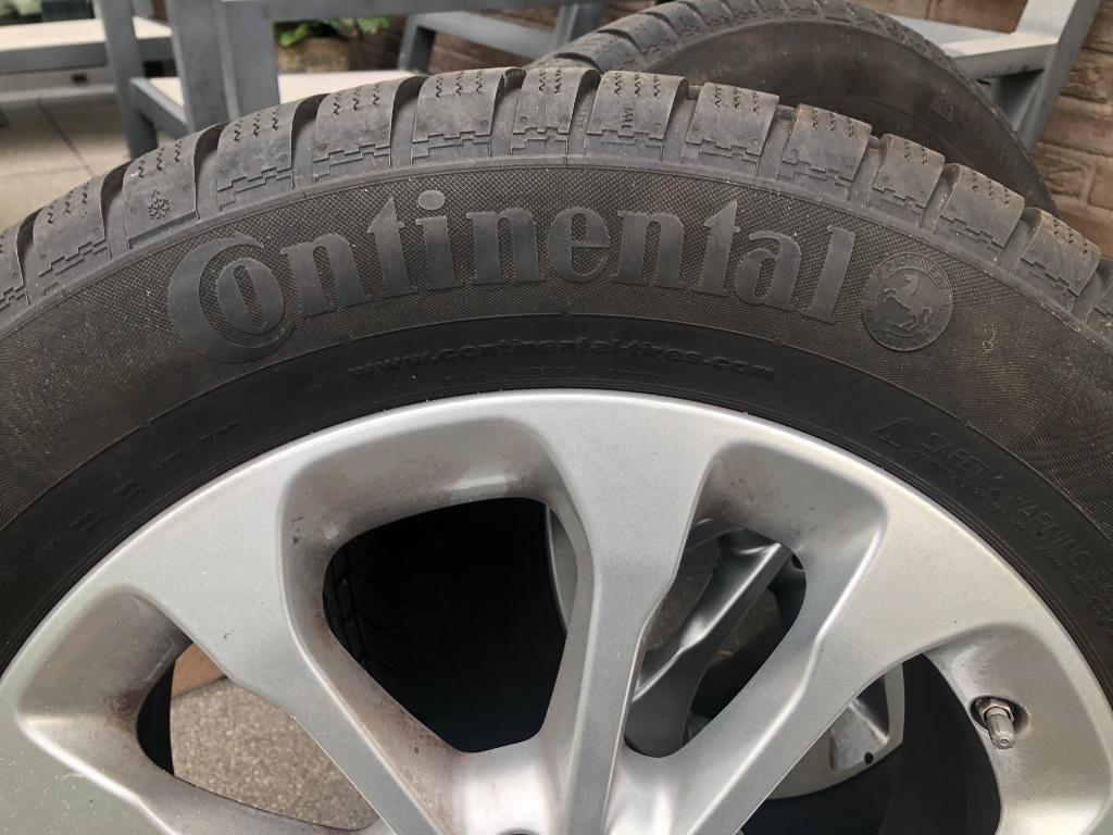 Winterbanden op alu velgen, Auto-onderdelen, Banden en Velgen, Ophalen, Velg(en), 17 inch, Winterbanden