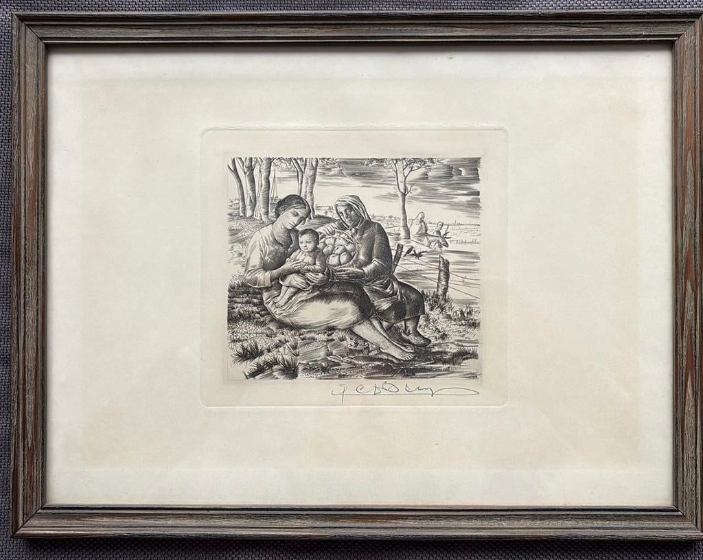 Gustaaf De Bruyne ets, Ophalen of Verzenden