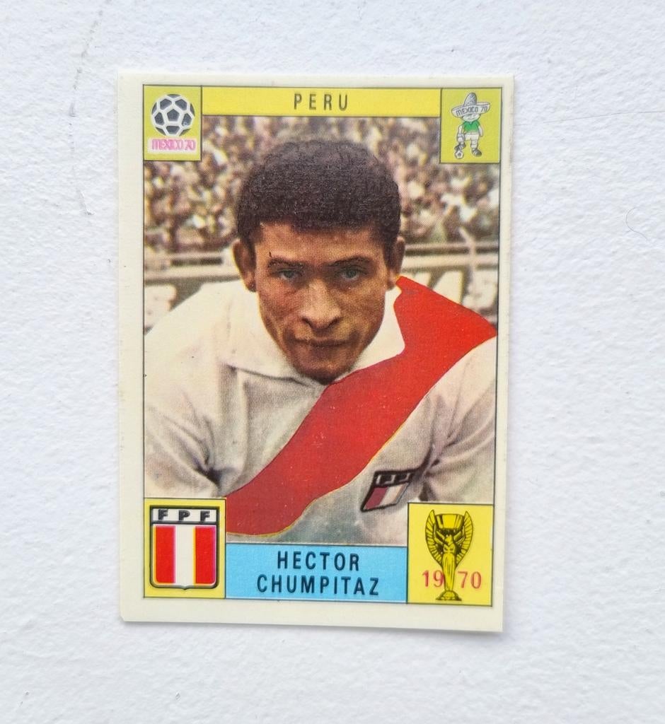 Panini Mexico 70 : Pérou - Hector Chumpitaz., Collections, Articles de Sport & Football, Enlèvement ou Envoi