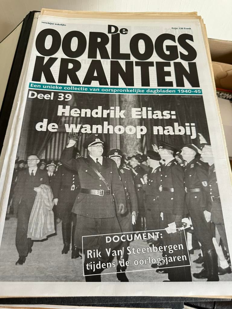 Oorlogskranten herdruk circa 100 stuks bijna gratis ;-), Boeken, Ophalen, Zo goed als nieuw