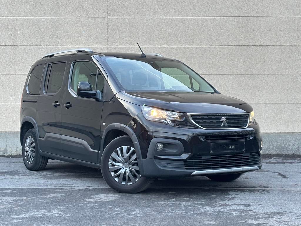 Peugeot Rifter /1.5 Blauwe HDI/Euro 6d ,2019 123.000 KM, Auto's, Peugeot, Bluetooth, Monovolume, Euro 6, Zwart