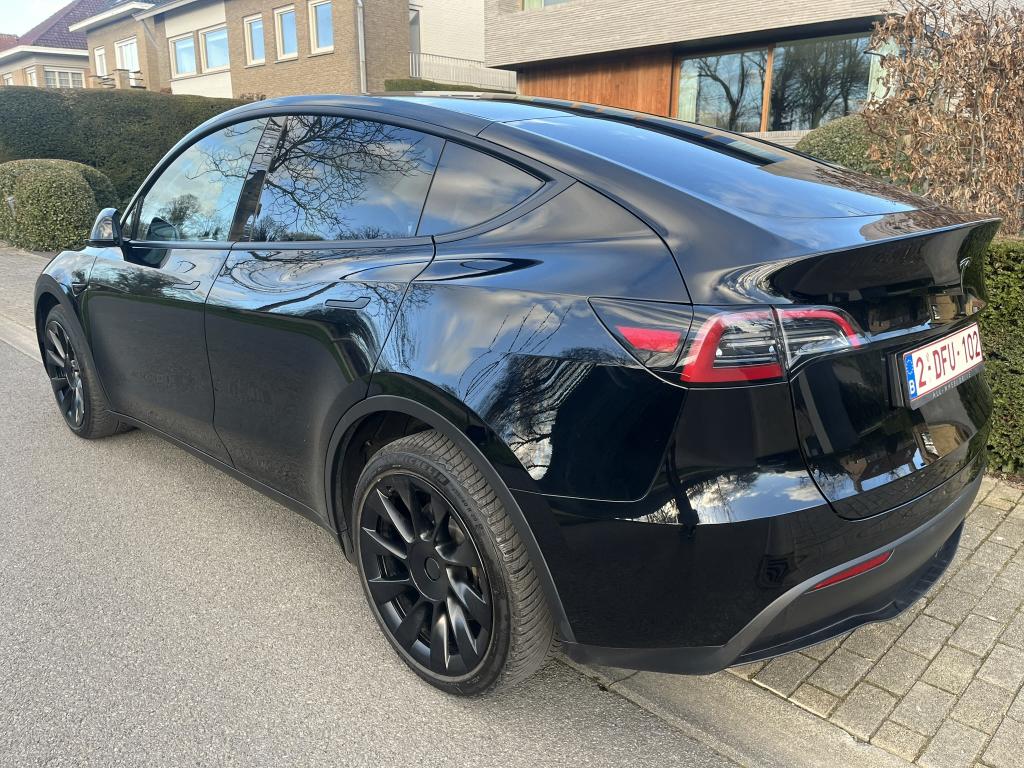Tesla Model Y Long Range Dual Motor AWD, Parkeersensor, Zwart, Zwart, Elektrisch