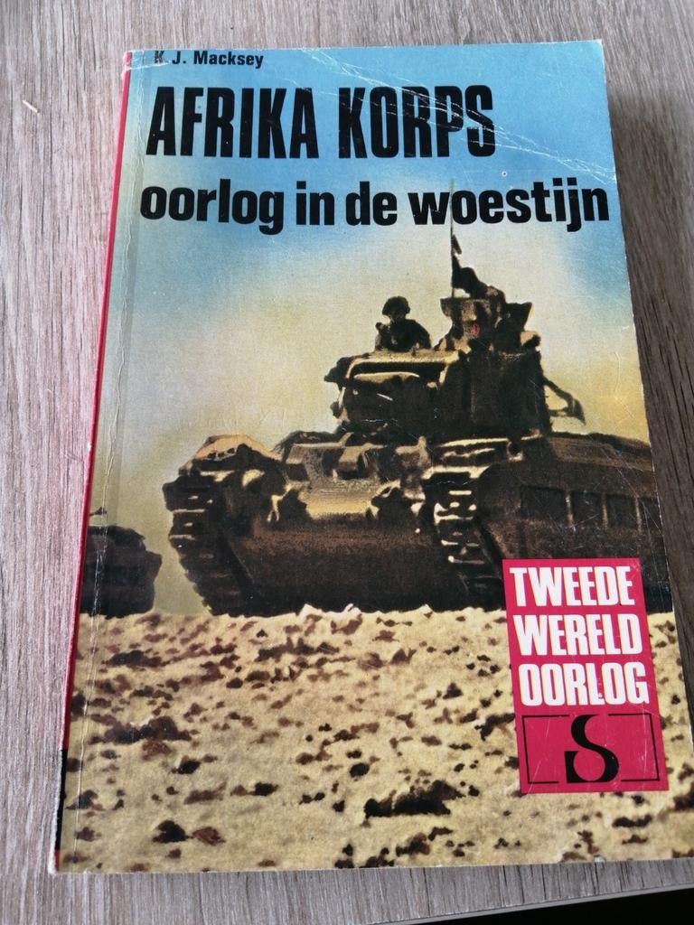 Afrika korps oorlog in de woestijn., Ophalen of Verzenden, Tweede Wereldoorlog, Gelezen