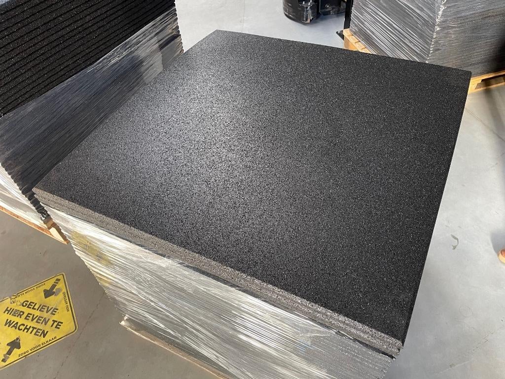 Sol fitness en caoutchouc 1mx1m. Épaisseur 15mm., Sports & Fitness, Équipement de fitness, Neuf, Info@kriden.be, Enlèvement ou Envoi