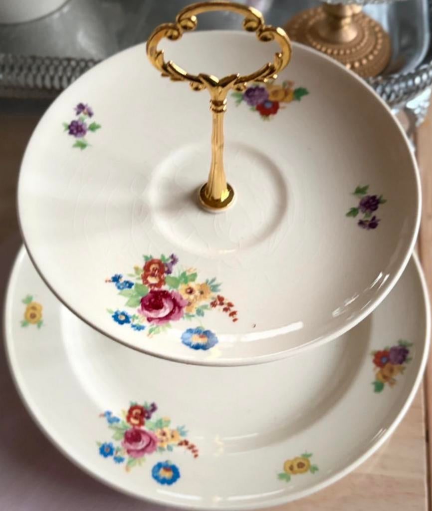 Étagère à deux niveaux « Boudewijn » Petrus Regout, Antiquités & Art, Enlèvement ou Envoi