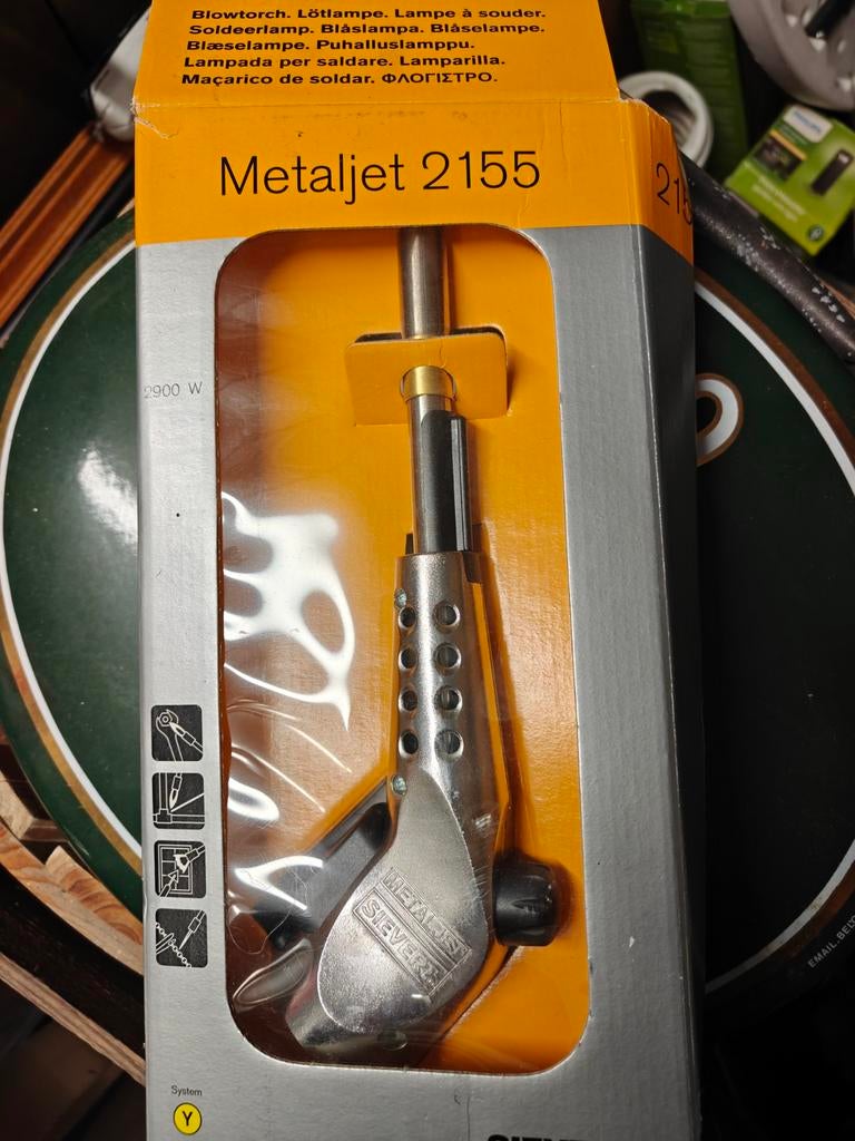 Chalumeau metaljet  2155 SIEVERT, Bricolage & Construction, Enlèvement ou Envoi