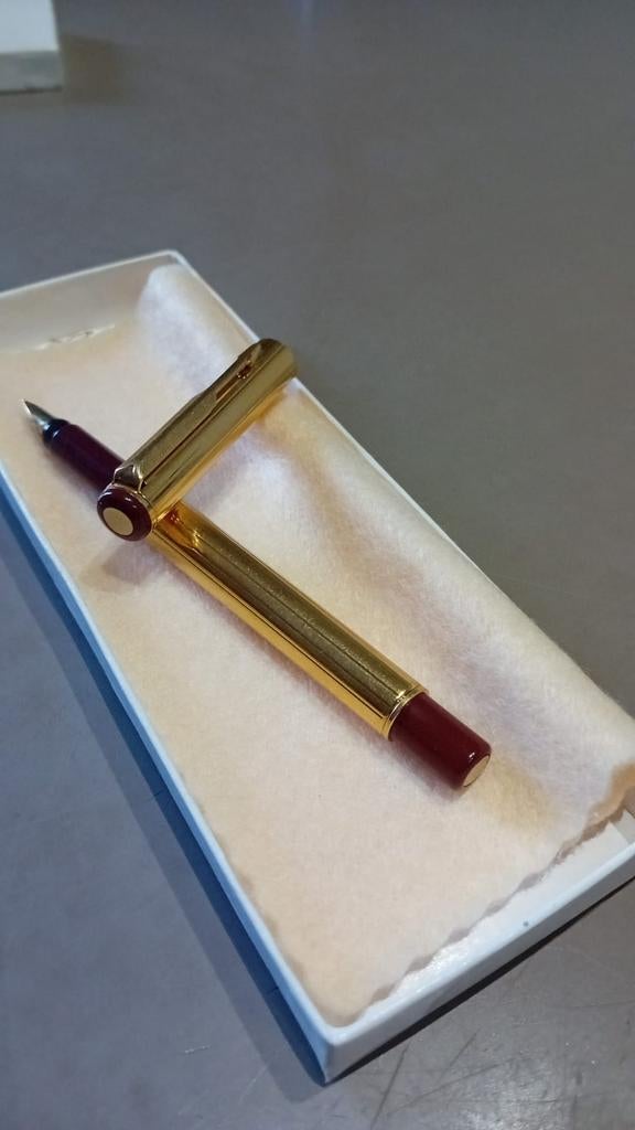 PARKER VULPEN, 18 karaat Broad penpunt, Enlèvement, Comme neuf, Stylo, Parker