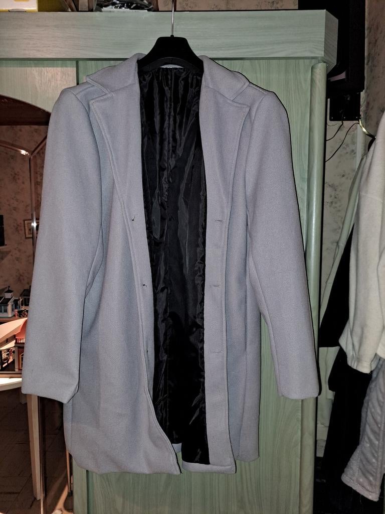 Trenchcoat heren, Ophalen of Verzenden, Maat 46/48 (XL) of groter, Blauw