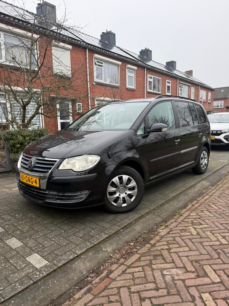 Volkswagen Touran 1.4 TSI Trekhaak Airco Zwart, Achat, Boîte manuelle, 5 portes, 5 places