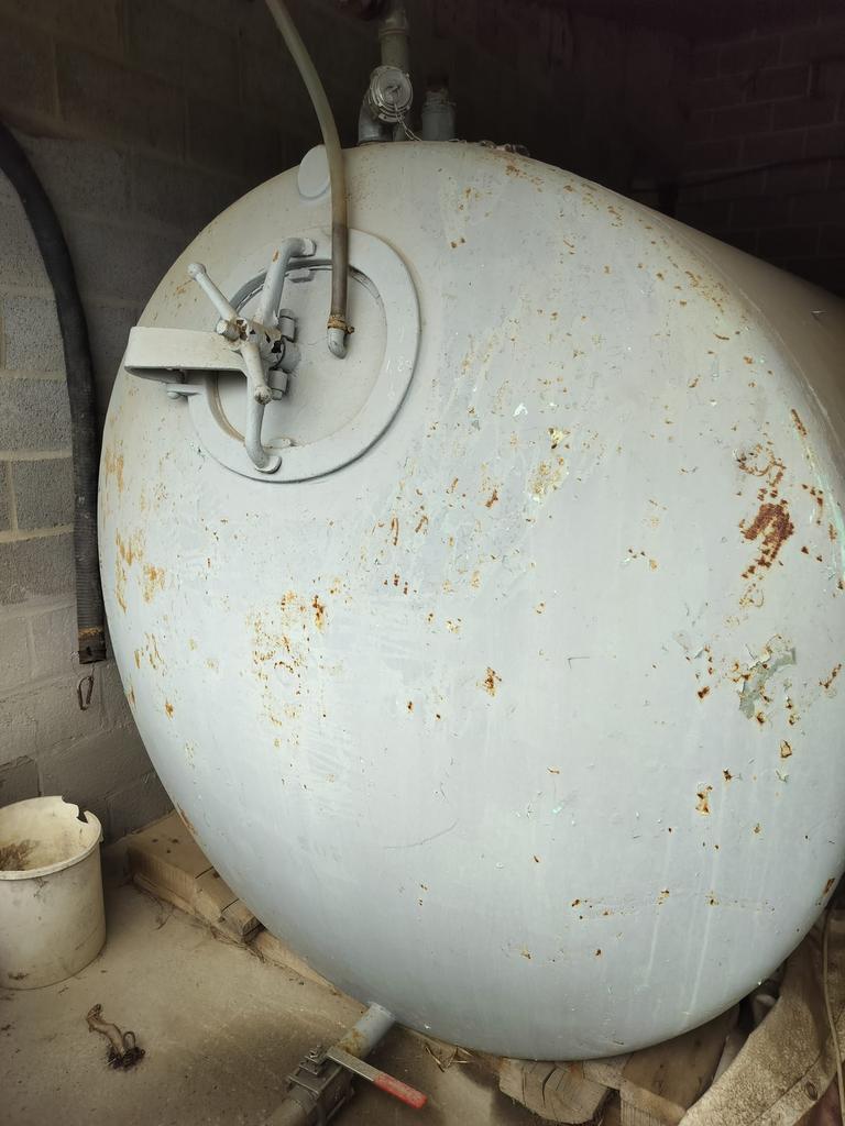 Opslagtank vloeibare stikstof, Ophalen