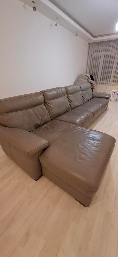 hoekzetel echt leder, Ophalen