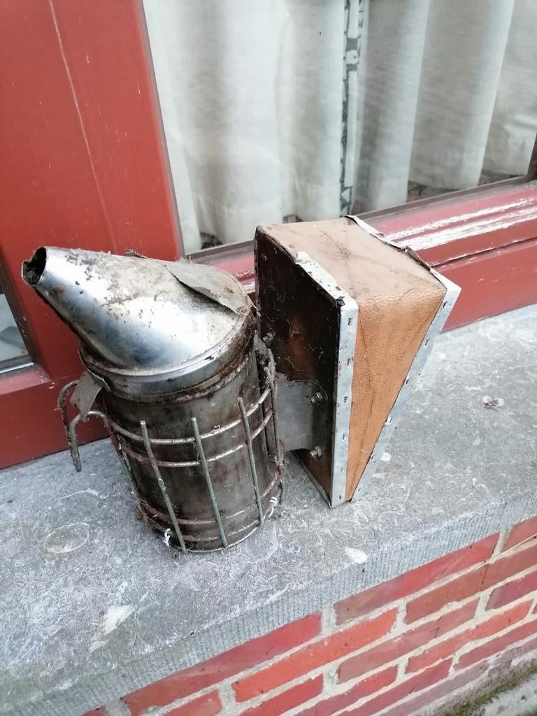 2 x Oude imker bijenroker / smoker, Ophalen