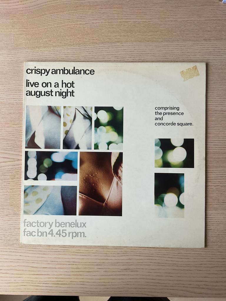 Crispy ambulance - Live on a hot August night, Enlèvement ou Envoi, Utilisé