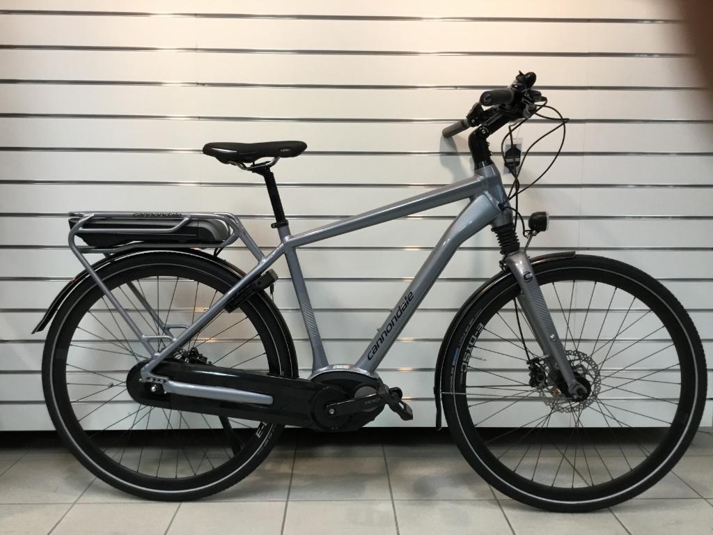 Cannondale E-bike, 55 tot 59 cm, Ophalen, Zo goed als nieuw, 50 km per accu of meer