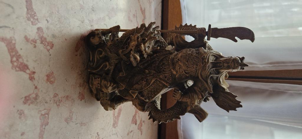 statue bronze chinois, Antiquités & Art, Enlèvement ou Envoi