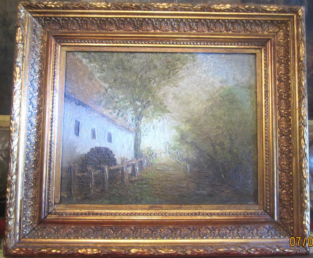 "De watermolen"- Louis Clesse (1889 - 1961), Antiek en Kunst, Kunst | Schilderijen | Klassiek, Ophalen