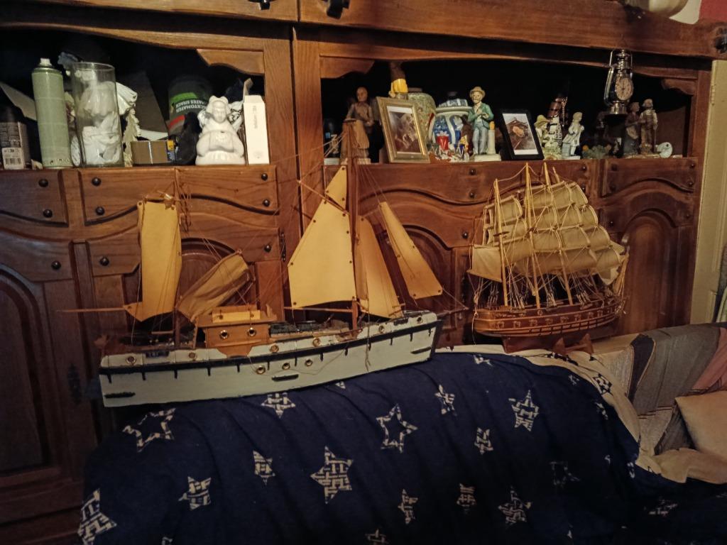 Maquettes bateaux caravelle, Enlèvement, Utilisé
