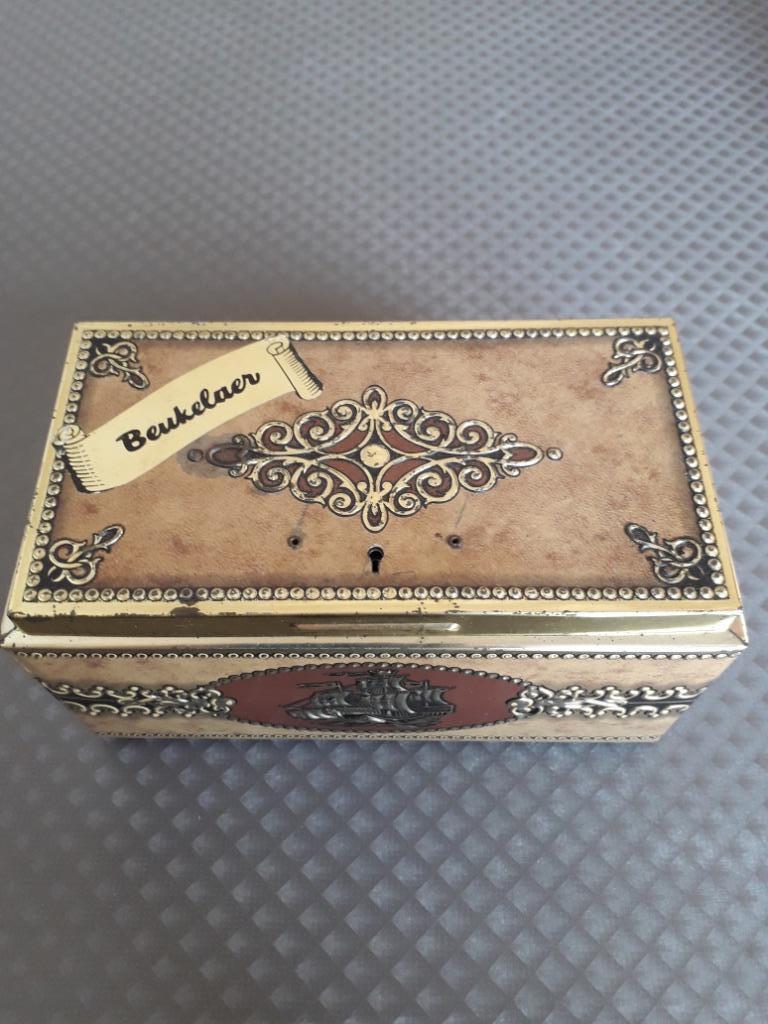 Oud blik Beukelaer, Collections, Boîte en métal, Utilisé, Autre, Autres marques, Enlèvement ou Envoi