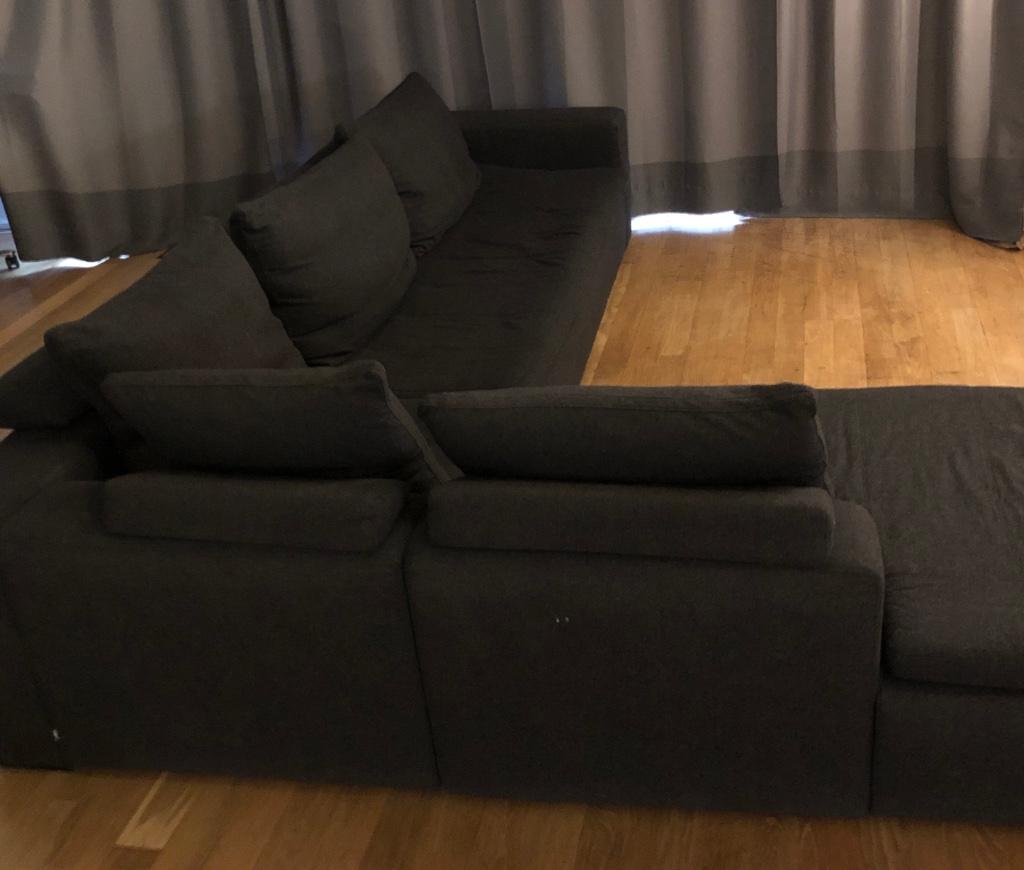BoConcept grijze hoekbank, Ophalen, Gebruikt, Stof, Luxe
