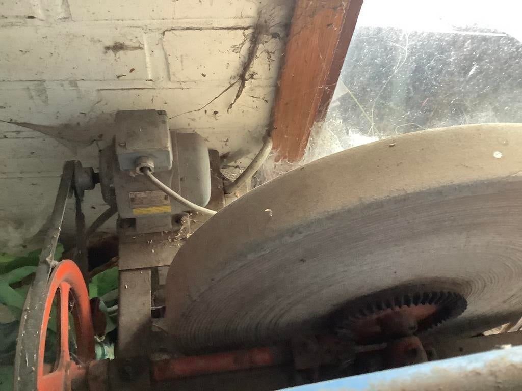 Wetsteen slijpsteen, Ophalen