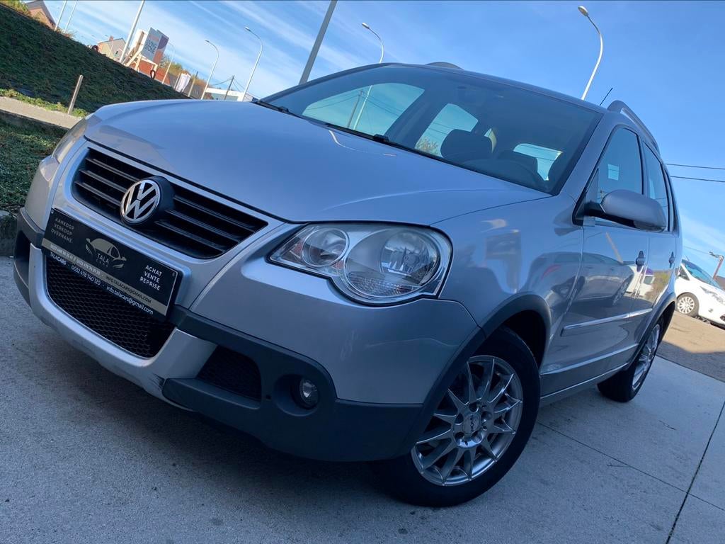 Volkswagen Polo Cross 1.4 TDI **Airco - Jantes - garantie**, Autos, Argent ou Gris, Achat, 129 g/km, Entreprise