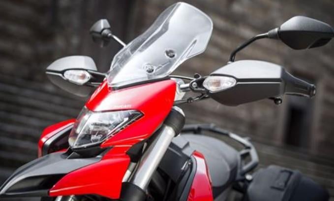 Bulle/rétroviseurs Ducati hypermotard/hyperstrada 821, Enlèvement ou Envoi, Utilisé