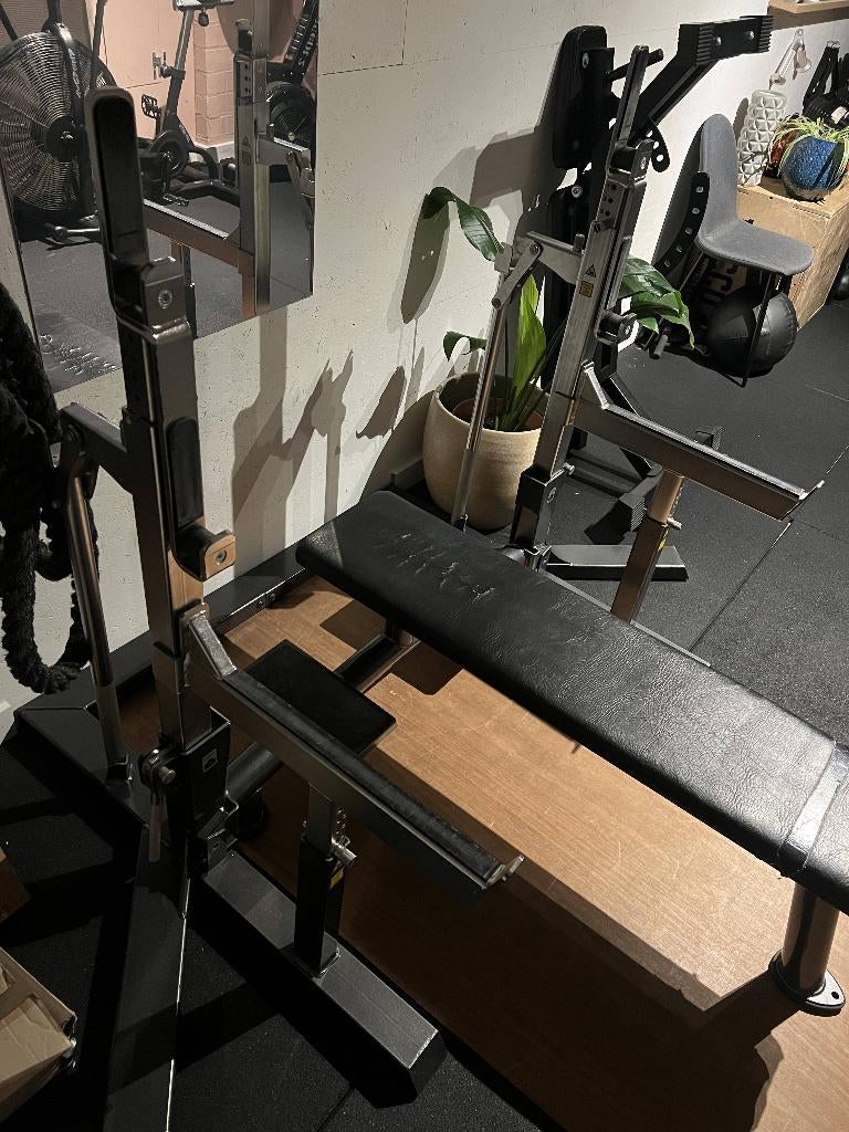 Powerlifting Competitie Rack Eleiko, Ophalen, Benen, Krachtstation, Zo goed als nieuw