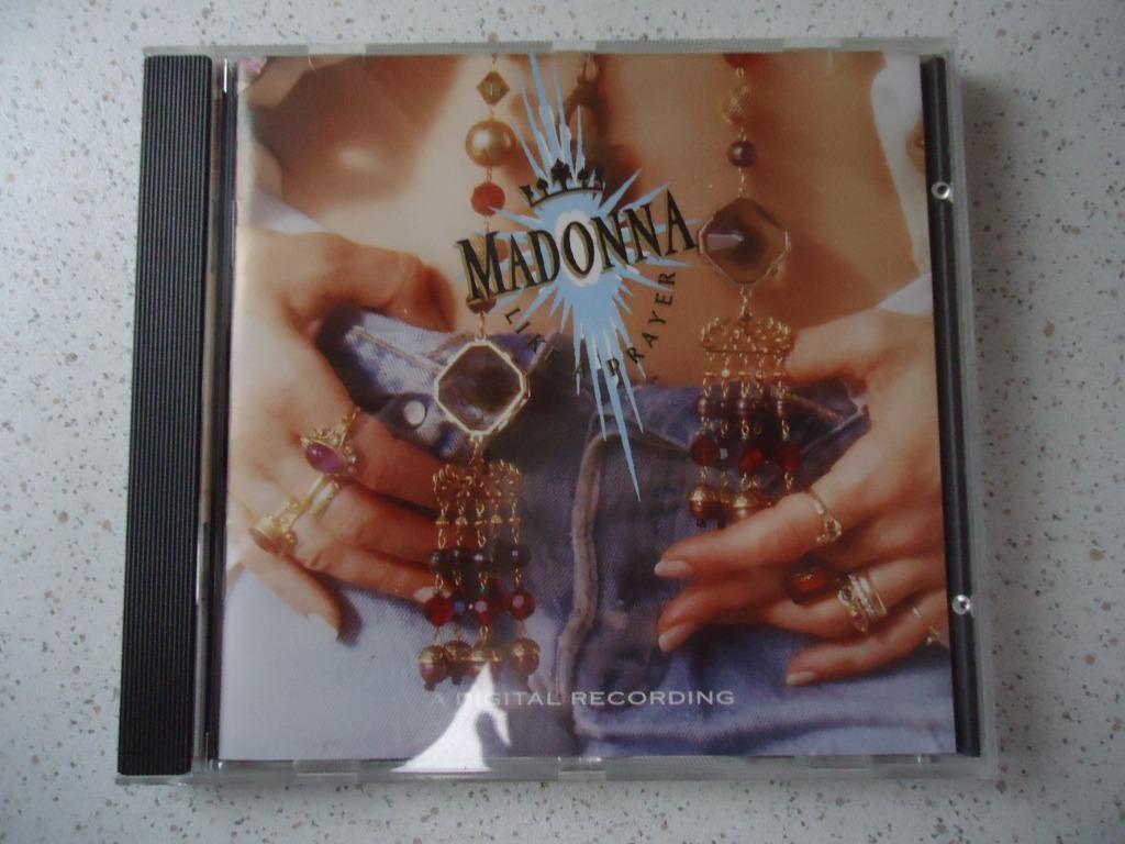 Lot 130 met CD van "Madonna" Like A Prayer., Enlèvement ou Envoi, Utilisé