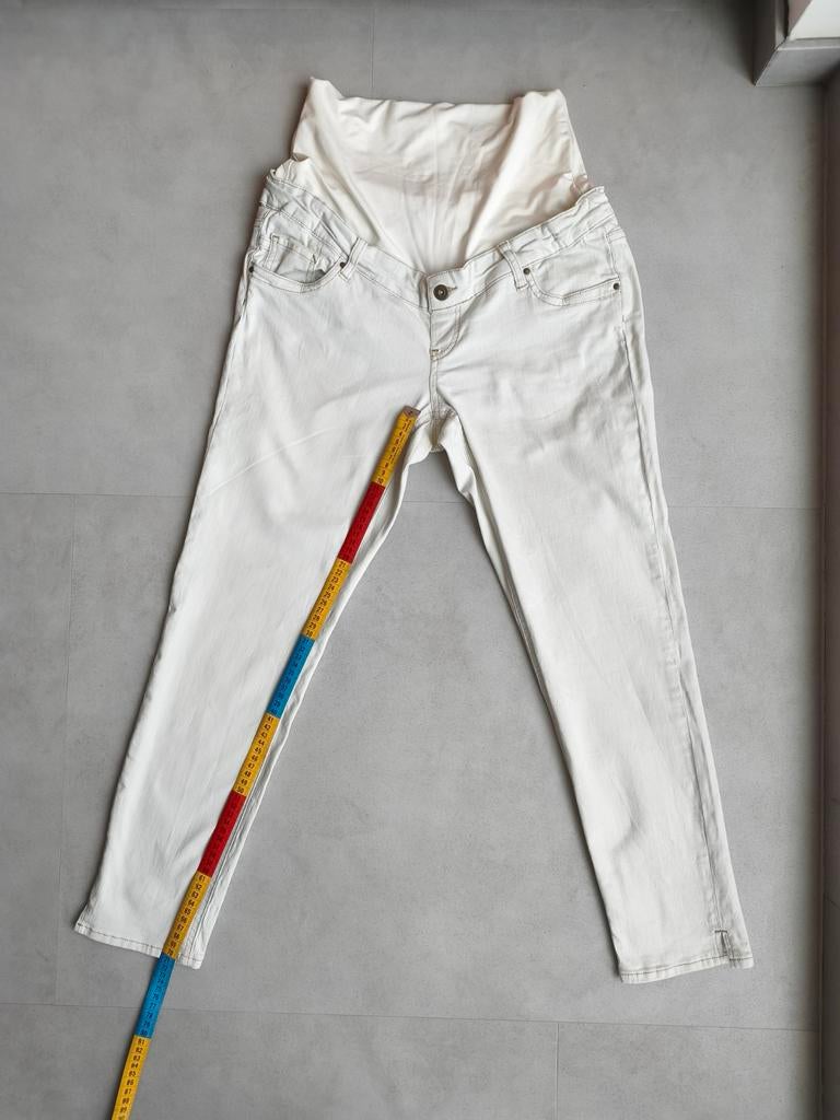 Jeans de grossesse, taille 31, Queen Mum, Vêtements | Femmes, Enlèvement ou Envoi, Blanc, Écharpe ventrale