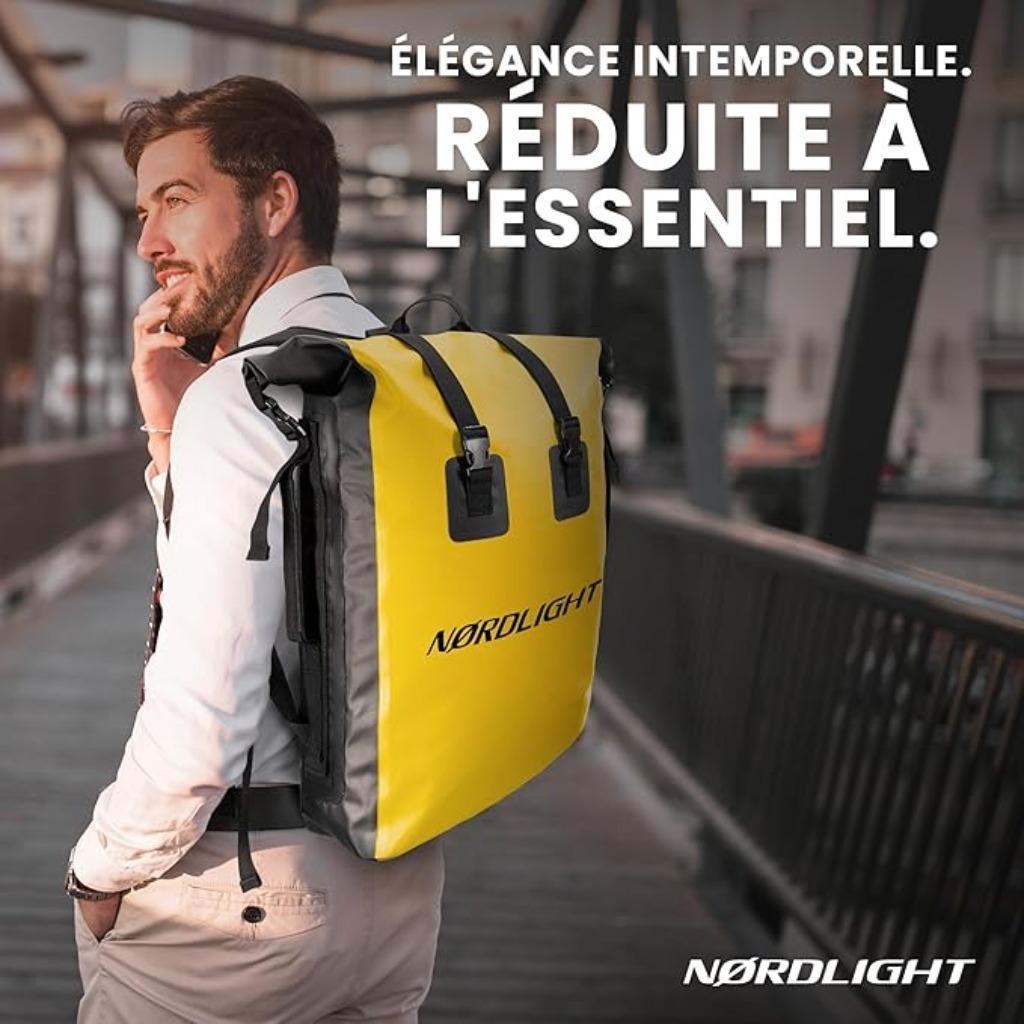 Sac à dos imperméable Roll Top LIVRAISON RAPIDE ET GRATUITE, Envoi, Neuf, Étanche