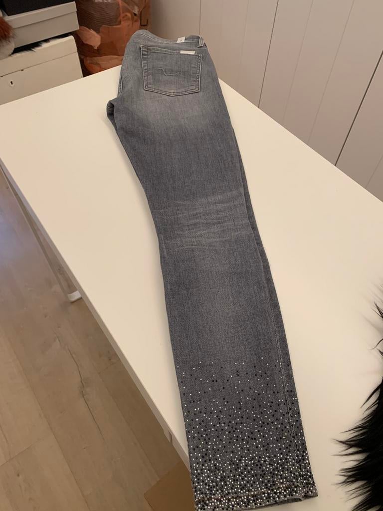 Grijze jeans Seven met strass maat 28, Enlèvement ou Envoi, Comme neuf
