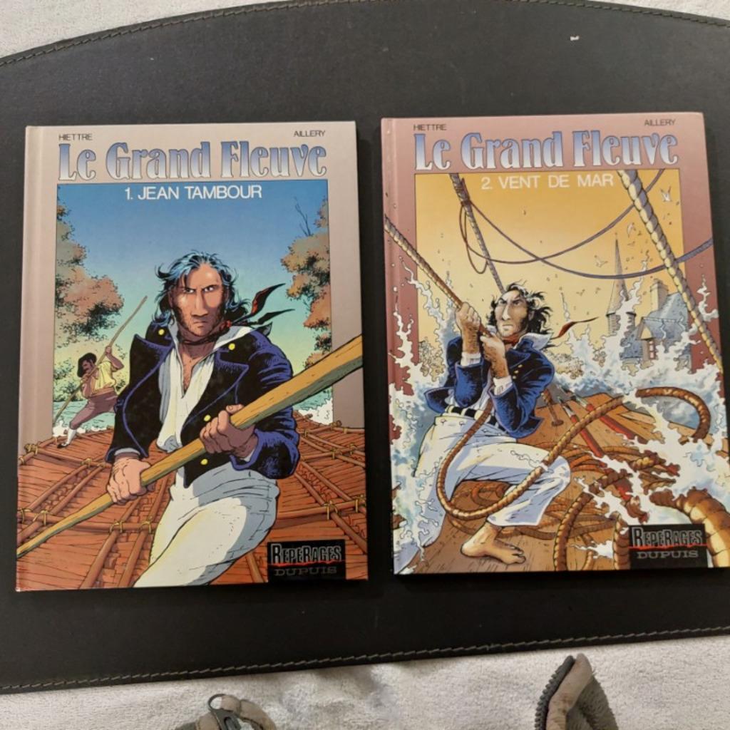 le grand Fleuve tomes 1 et 2 - avec poster - EO signée, Livres, BD, Enlèvement ou Envoi