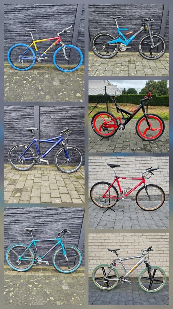 Retro mtb´s, top afgebouwde projecten '90s, Fietsen en Brommers, Fietsen | Mountainbikes en ATB, 49 tot 53 cm, Zo goed als nieuw