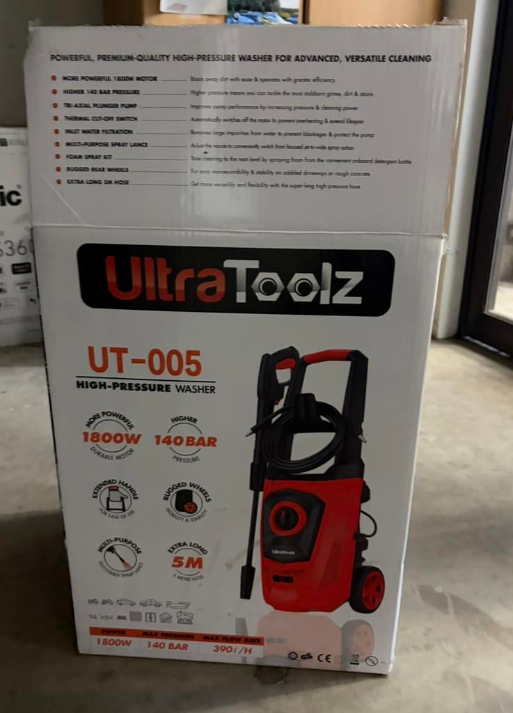 Hoge druk, Tuin en Terras, Ophalen of Verzenden