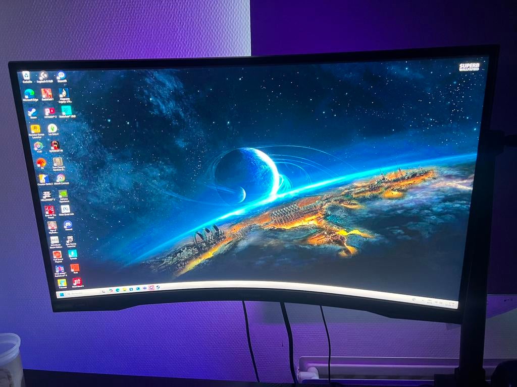 Samsung G7 Odissey, Ophalen of Verzenden, Zo goed als nieuw