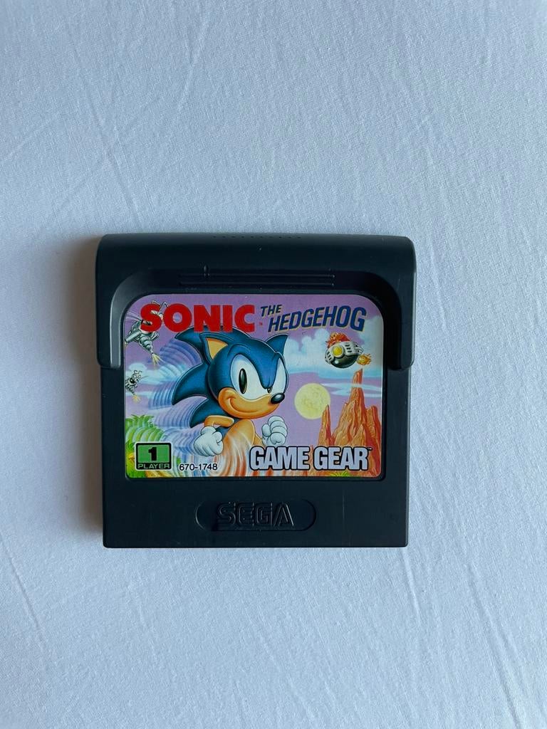 Game gear - Sonic, Ophalen of Verzenden, Zo goed als nieuw
