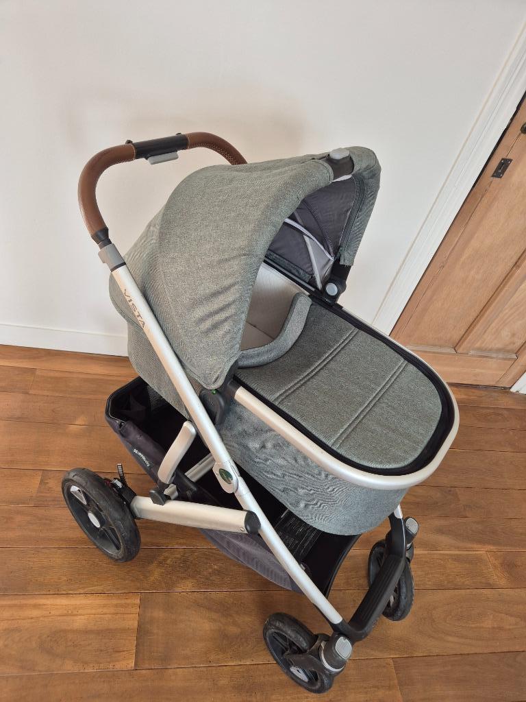 Zeer goede kinderwagen - Uppa baby vista V2, Enlèvement, Comme neuf, Autres marques, Protection de pluie