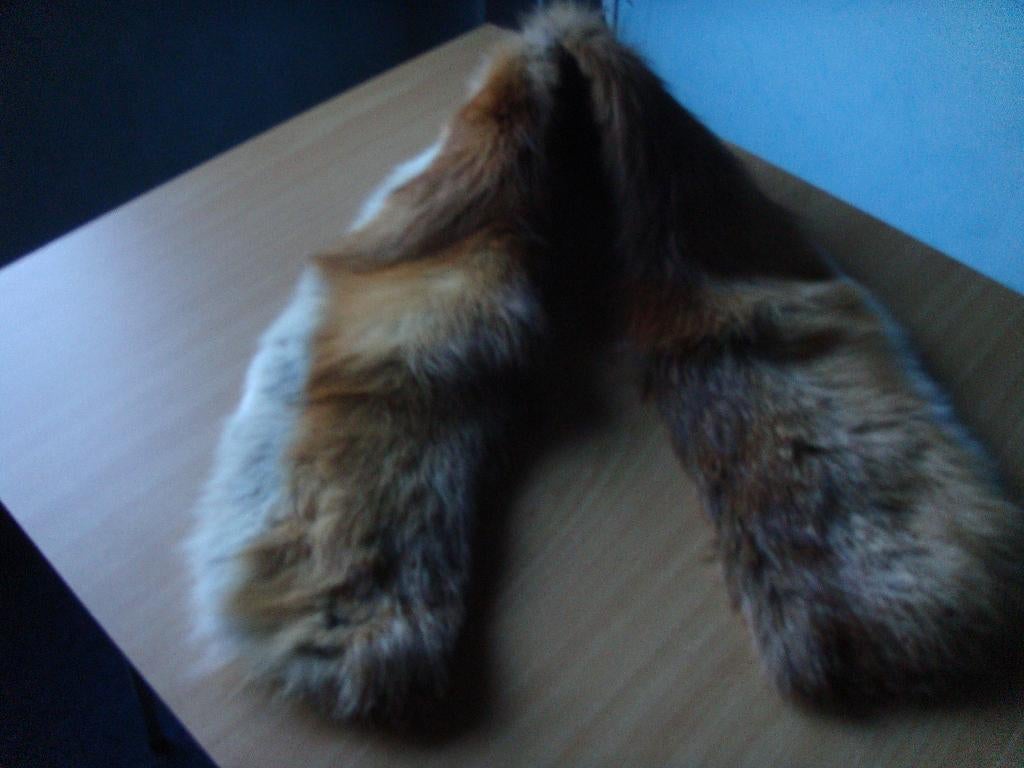 COL CHALE EN FOURRURE DE RENARD ROUX, Enlèvement