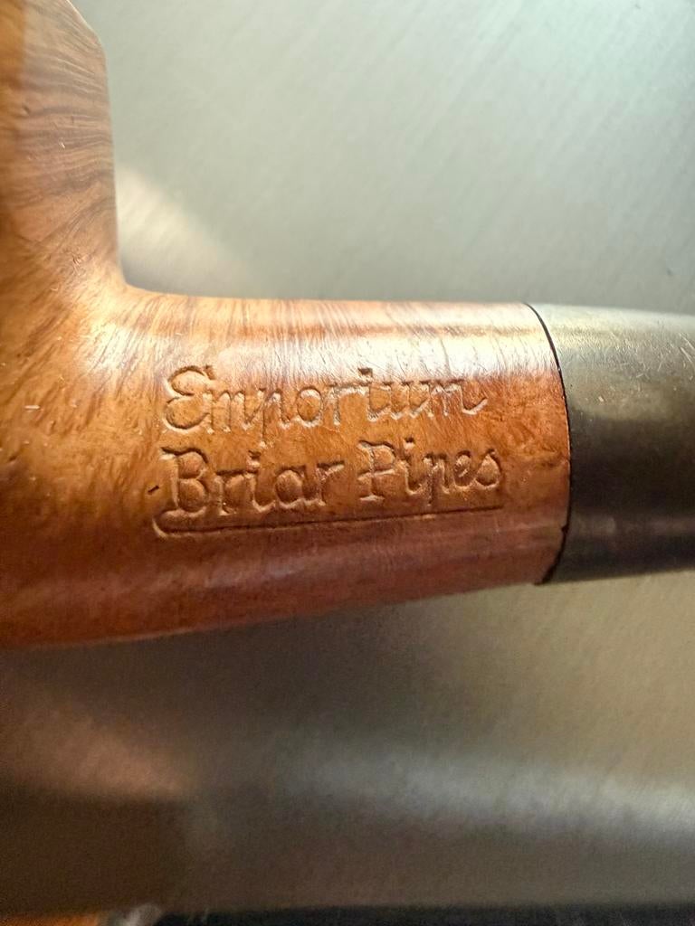 2,x Pijp. Bruyere en emperium briar.met stoffen zakje bij, Ophalen, Zo goed als nieuw