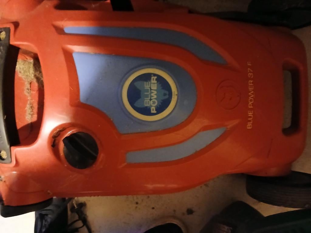 Grasmachine wolf garten blue power 37 e, Ophalen, Elektrische grasmaaier, Opvangbak, Wolf Garten