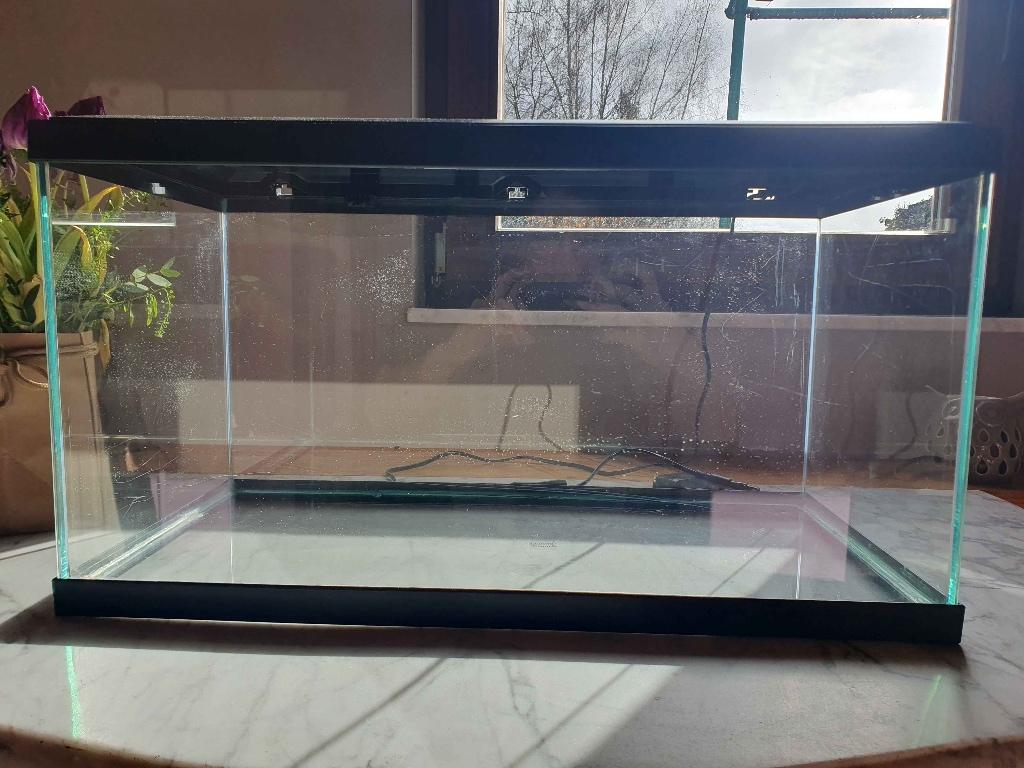 Aquarium 60 L équipé, Animaux & Accessoires, Enlèvement, Comme neuf, Aquarium vide