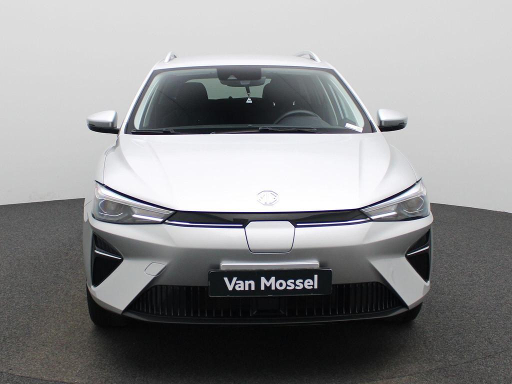MG MG5 Electric Long Range Comfort 61 kWh LED | CARPLAY | CA, Auto's, MG, Stof, Gebruikt, Parkeersensor, 156 pk