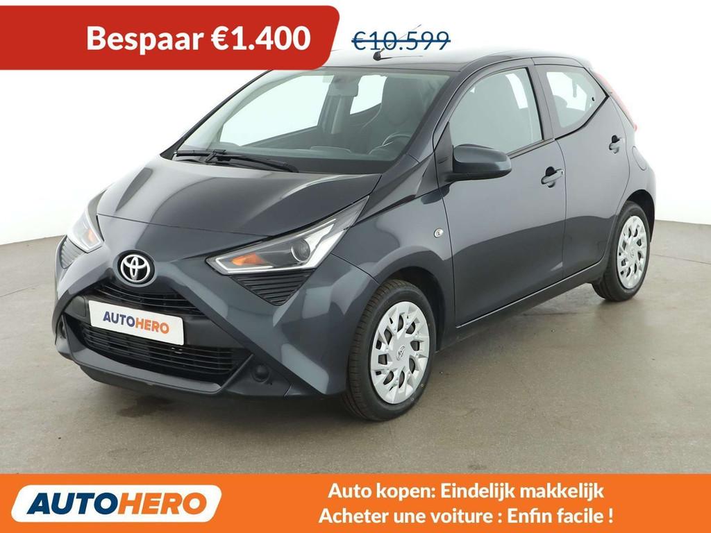 Toyota Aygo 1.0-VVT-i X-Play (année de construction 2020), Autos, Toyota, Cuir, Achat, 998 cm³, Euro 6